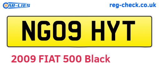NG09HYT are the vehicle registration plates.