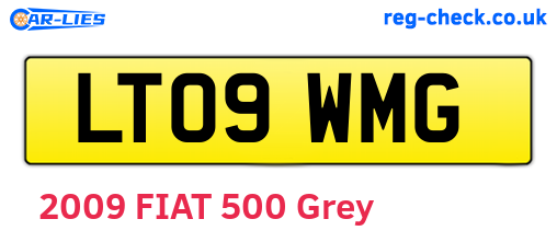 LT09WMG are the vehicle registration plates.