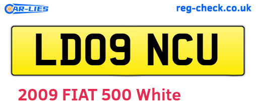 LD09NCU are the vehicle registration plates.