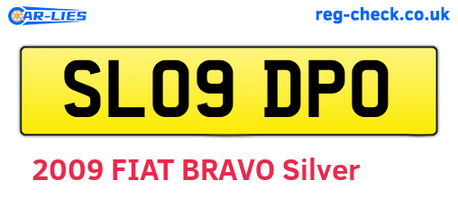 SL09DPO are the vehicle registration plates.