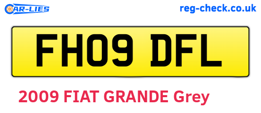 FH09DFL are the vehicle registration plates.