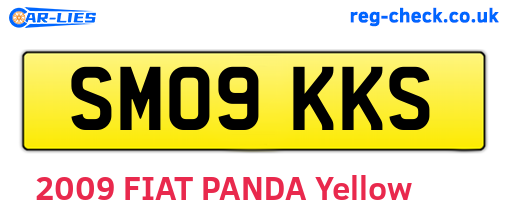 SM09KKS are the vehicle registration plates.