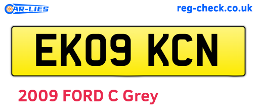 EK09KCN are the vehicle registration plates.