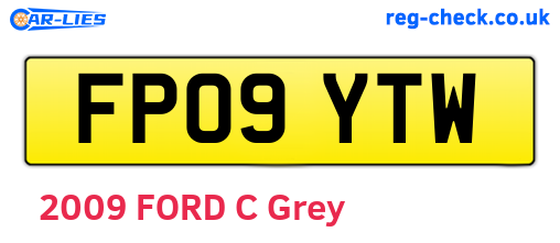 FP09YTW are the vehicle registration plates.