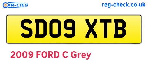 SD09XTB are the vehicle registration plates.