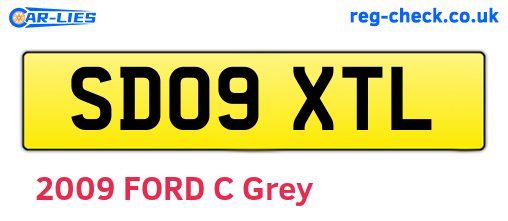SD09XTL are the vehicle registration plates.