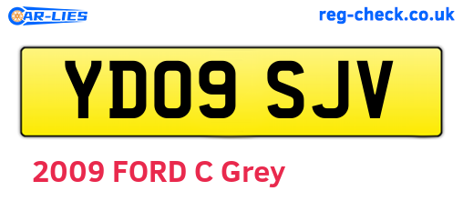 YD09SJV are the vehicle registration plates.