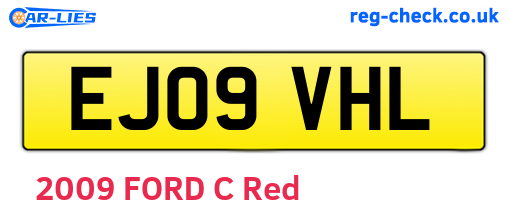 EJ09VHL are the vehicle registration plates.