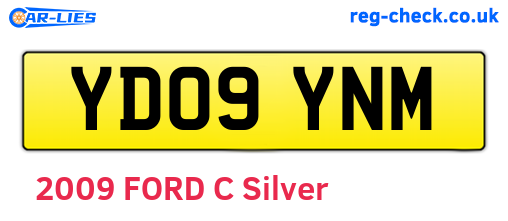 YD09YNM are the vehicle registration plates.