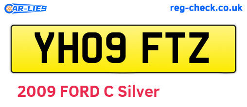 YH09FTZ are the vehicle registration plates.
