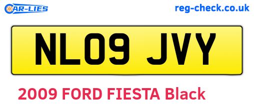 NL09JVY are the vehicle registration plates.