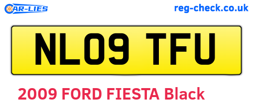 NL09TFU are the vehicle registration plates.