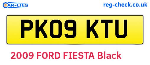 PK09KTU are the vehicle registration plates.