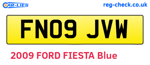 FN09JVW are the vehicle registration plates.