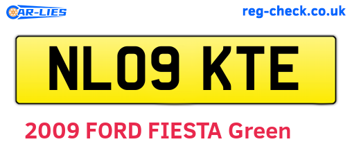 NL09KTE are the vehicle registration plates.