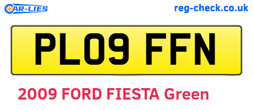 PL09FFN are the vehicle registration plates.