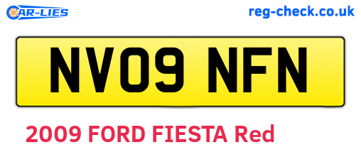NV09NFN are the vehicle registration plates.