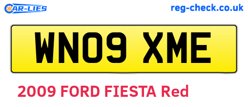 WN09XME are the vehicle registration plates.