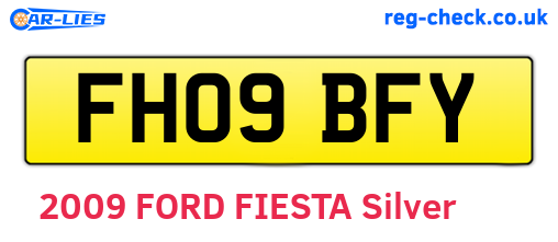 FH09BFY are the vehicle registration plates.
