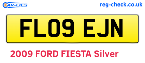 FL09EJN are the vehicle registration plates.