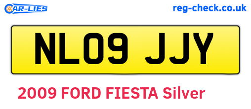 NL09JJY are the vehicle registration plates.