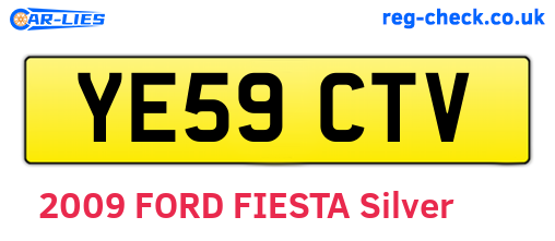 YE59CTV are the vehicle registration plates.