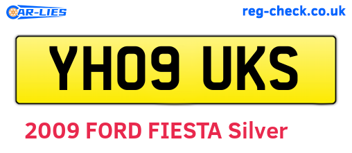 YH09UKS are the vehicle registration plates.