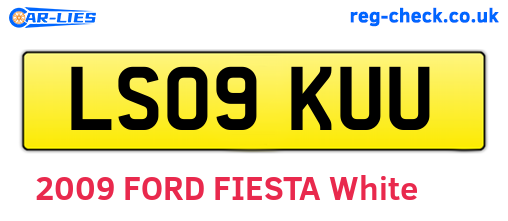 LS09KUU are the vehicle registration plates.