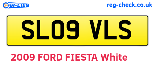 SL09VLS are the vehicle registration plates.
