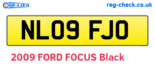 NL09FJO are the vehicle registration plates.