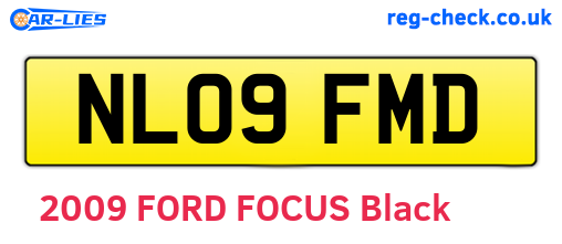 NL09FMD are the vehicle registration plates.