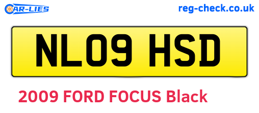 NL09HSD are the vehicle registration plates.