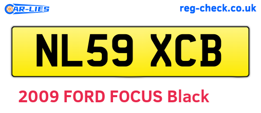 NL59XCB are the vehicle registration plates.