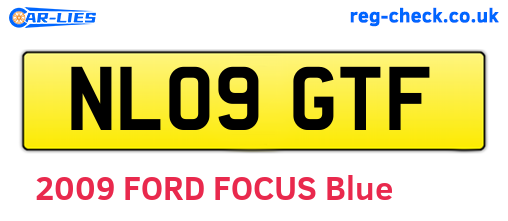 NL09GTF are the vehicle registration plates.