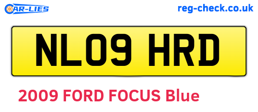 NL09HRD are the vehicle registration plates.