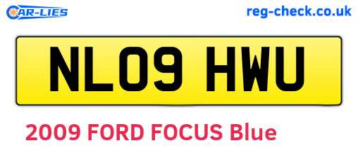 NL09HWU are the vehicle registration plates.