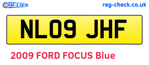 NL09JHF are the vehicle registration plates.