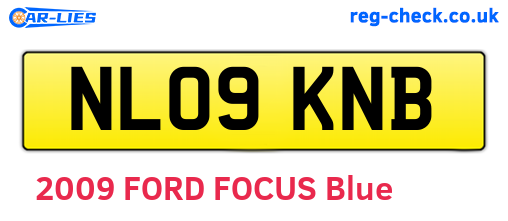 NL09KNB are the vehicle registration plates.