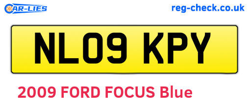 NL09KPY are the vehicle registration plates.