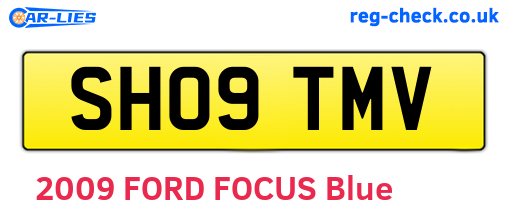 SH09TMV are the vehicle registration plates.