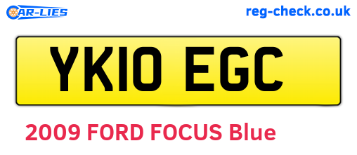 YK10EGC are the vehicle registration plates.