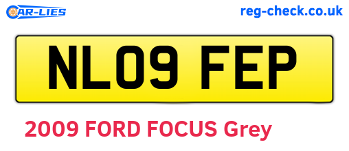 NL09FEP are the vehicle registration plates.