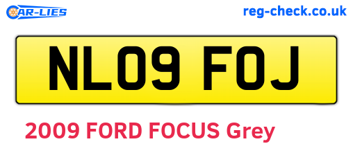 NL09FOJ are the vehicle registration plates.
