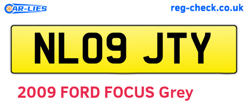 NL09JTY are the vehicle registration plates.