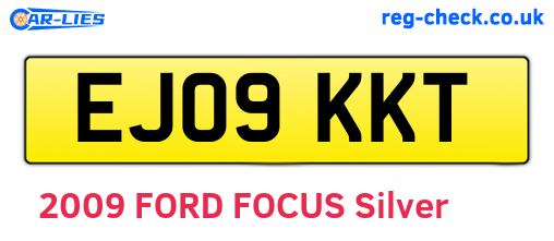 EJ09KKT are the vehicle registration plates.