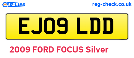 EJ09LDD are the vehicle registration plates.
