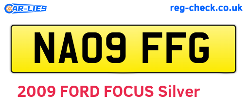 NA09FFG are the vehicle registration plates.