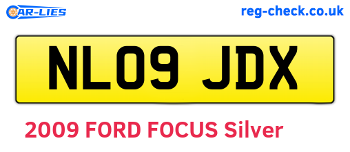 NL09JDX are the vehicle registration plates.