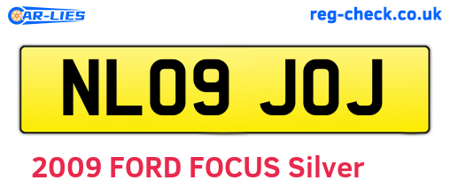 NL09JOJ are the vehicle registration plates.