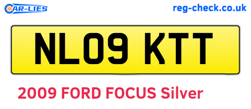 NL09KTT are the vehicle registration plates.